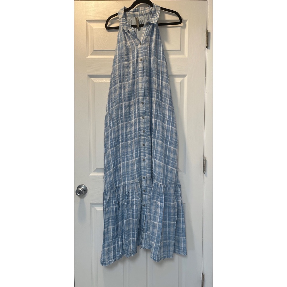 By Anthropologie Sleeveless
Buttondown Shirt Dress - Picture 6 of 12